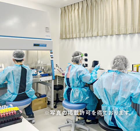当センターの臨床検査技師によるPCR検査